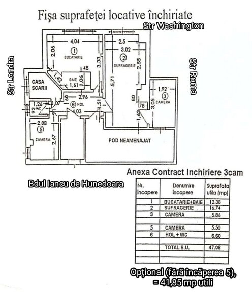 Dorobanti, metrou Victoriei, 2 cam. in vila, pret redus pt plata in avans
